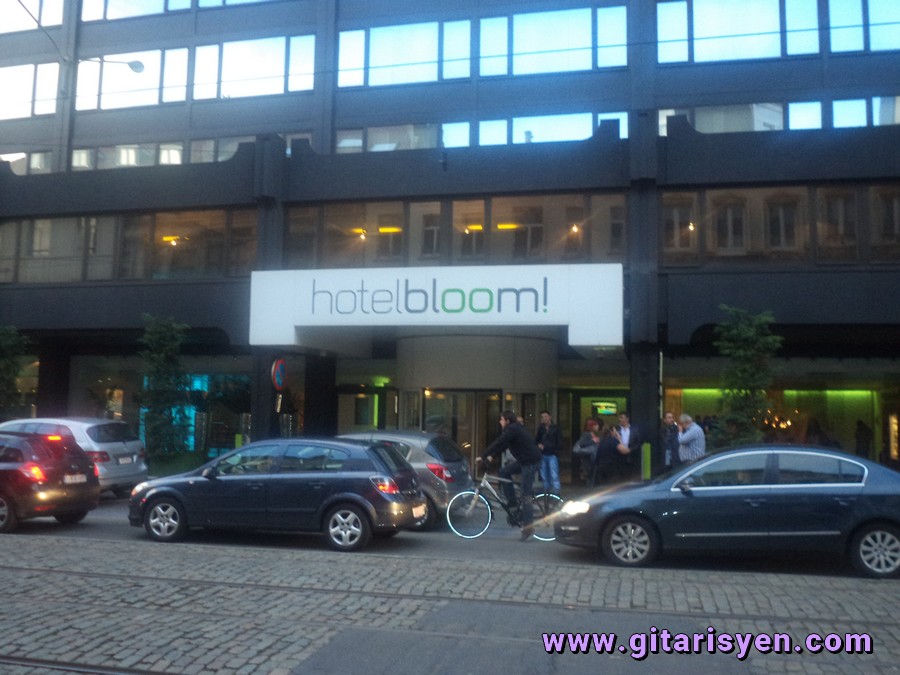 HOTEL BLOOM'UN CEPHEDEN GÖRÜNÜMÜ - BRÜKSEL / BELÇİKA (2012)